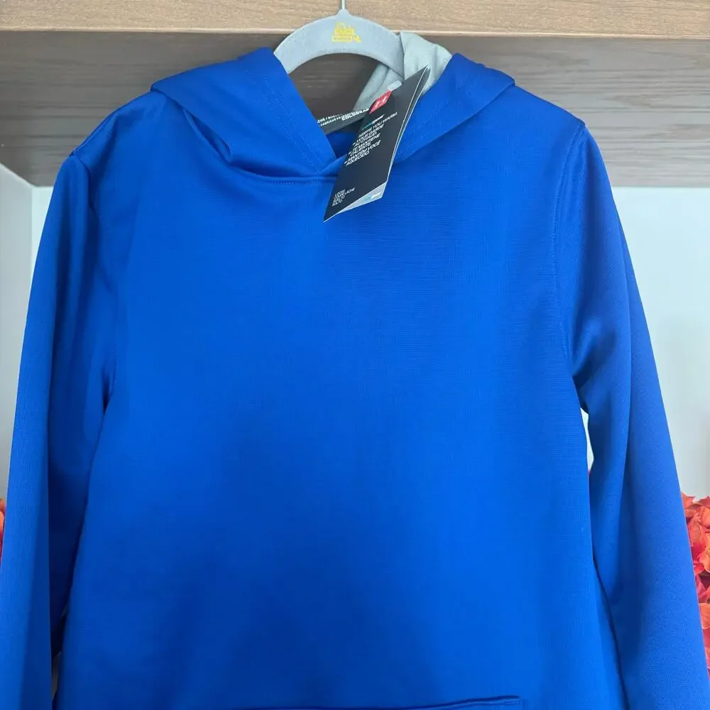 Under Armour Coldgear Hooded Sweatshirt in Blue